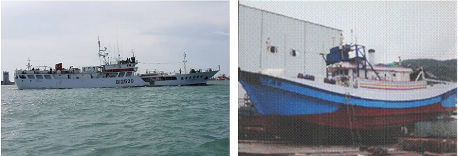 萬富擔任遠洋漁船「義航２號」船長三年多