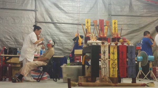 2019年跳鍾馗準備中