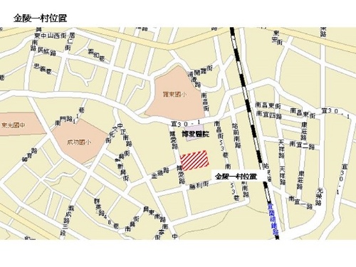 金陵一村位置圖