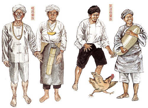 身處漢族為多數的社會，凱達格蘭族和噶瑪蘭族都曾換上漢式衣服並學會說閩南話，過「漢人」的生活。雖然今日的凱達格蘭族已隱身在漢族社會中，但仍有部分的後裔混入今日噶瑪蘭族的行列中。