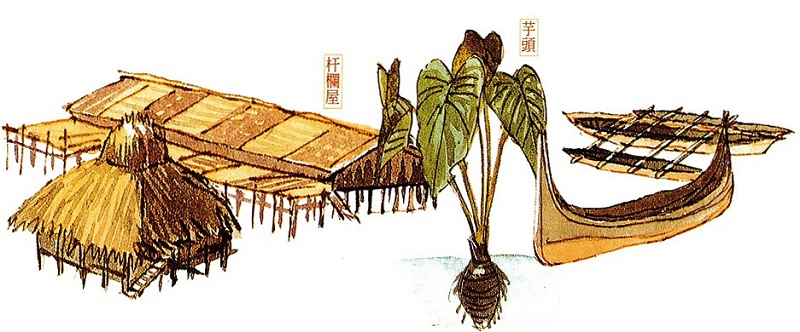 芋頭、杆欄屋、稻米、甚至阿拉伯數字等，語言學家常藉這些南島語族日常生活的詞彙，找尋他們的同源詞，建構語言的發展，追溯族群的遷徙。