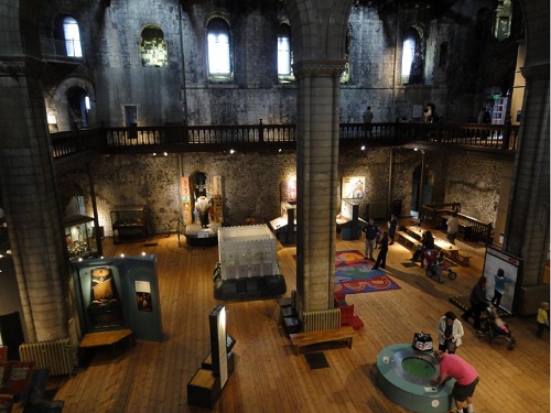 東英格蘭(EAST OF ENGLAND)區參與計畫之地方博物館-諾里奇城堡博物館與藝廊(NORWICH：CASTLE MUSEUM & ART GALLERY)一景(林玟伶攝)