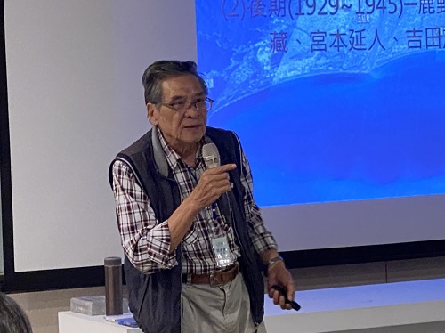 邱水金老師帶領學員認識宜蘭史前遺址