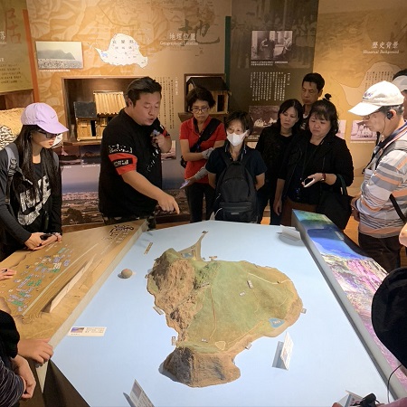 龜山島漁村文化館的模型與展示