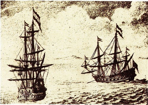 17世紀，荷蘭的船艦穿梭在台灣周遭的海域，台灣島的輪廓隨之越來越清楚，蘇澳和噶瑪蘭的名稱與位置也在地圖上被標示出來。