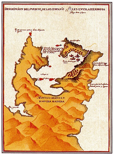 蘇澳以S.Catalina的名稱首次出現在1626年完成的這張地圖上。1624年，荷蘭人佔領安平地區後，馬尼拉的西班牙人深感威脅，便於1626年出兵占領台灣北部，並繪製了此台灣北部圖。