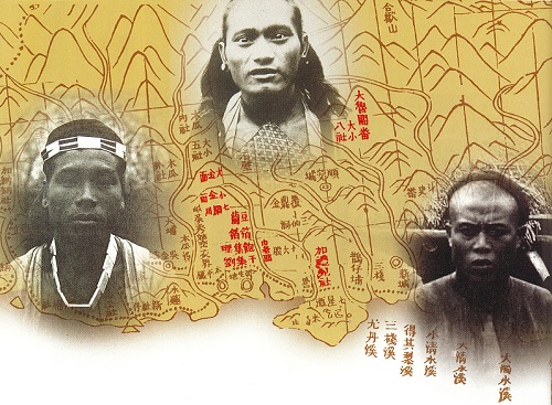 光緒5年出版的《台灣輿圖》「全台前後山輿圖」，呈現了當時奇萊平原族群的分布。美崙溪北邊的加禮宛人、靠山的太魯閣族、以及平原南邊由巾老耶、七腳川、荳蘭、薄薄(箔箔)、里漏(理劉)、飽干、屘屘(集集)等社組成的南勢阿美族。加禮宛人到來前，太魯閣族與南勢阿美族即生活在平原。加禮宛人在爭取與他們鼎足而立的過程中，曾與南勢阿美族中的巾老耶社人(即所謂的沙基拉雅人)結盟。