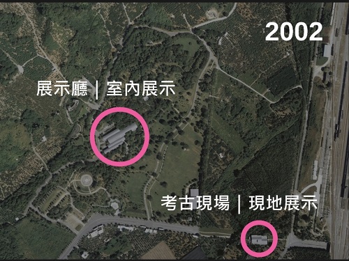 自2002年起卑南遺址公園的兩大參觀重點一直是展示廳與考古現場(黃郁倫提供)