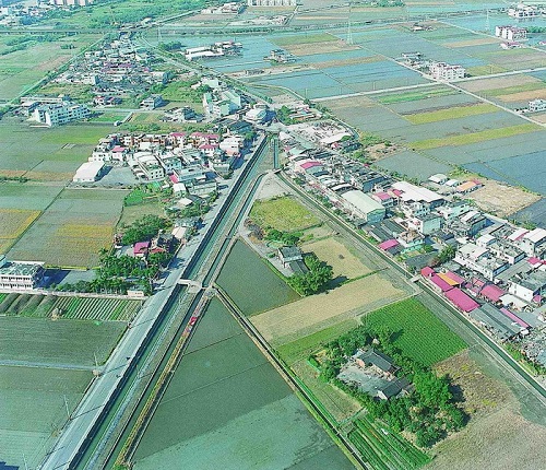 充館圳行水區 (宜蘭縣史館提供)