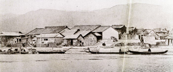 昔日繁盛的鴨母船河道