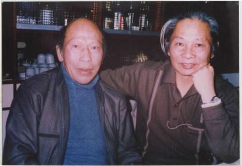 李榮春與鍾肇政合影