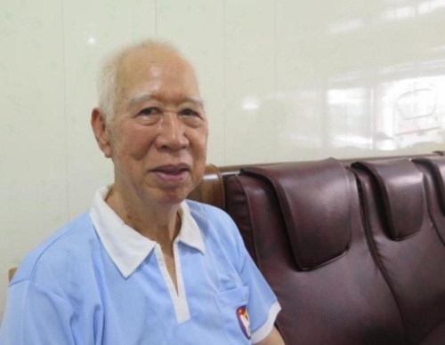 藍金芳受訪影像