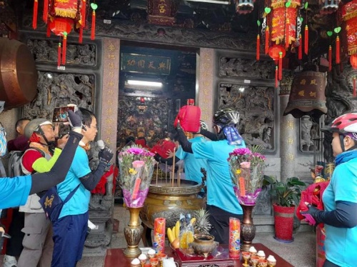 「Bike宜蘭媽祖廟‧騎求平安」活動，如今已邁入第十年了。