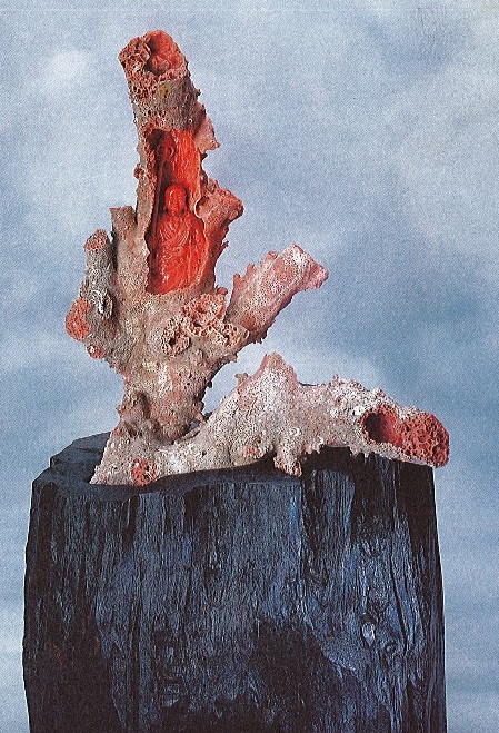 寶石珊瑚生長在水深約110 ～ 1800 公尺的深海中，跟淺海的珊瑚礁是不同的東西，因為色澤美麗且珍貴，自古便被視為身份、地位的象徵。