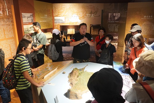 龜山島模型上的原始地名訴說著龜山人最原始的記憶