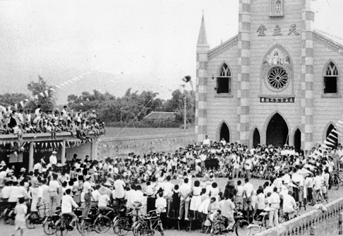 北成聖母升天堂自完工以來一直是羅東地區天主教信仰的重心