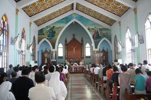 民國98年慶祝聖母升天堂建堂52週年堂慶彌撒