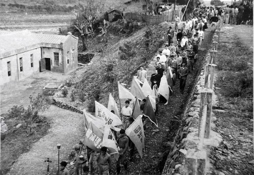 天主教靈醫會教友在四季村的活動