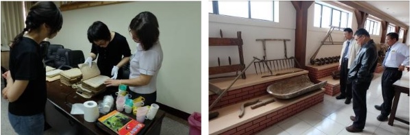 左圖：2015.03.30壯圍鄉農會現勘。/ 右圖：2015.04.09礁溪鄉農會現勘。