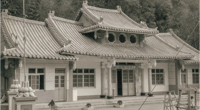 靈山寺亦可能傳自通本法師系統的福崇寺或妙釋寺( 宜蘭縣史館提供)。