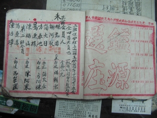 三山宮會底簿