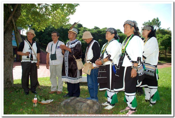 邱水金與花蓮的噶瑪族人