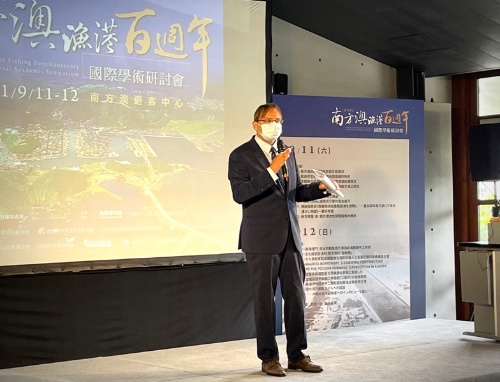 斯洛伐克經濟文化辦事處博塔文代表現場致詞。