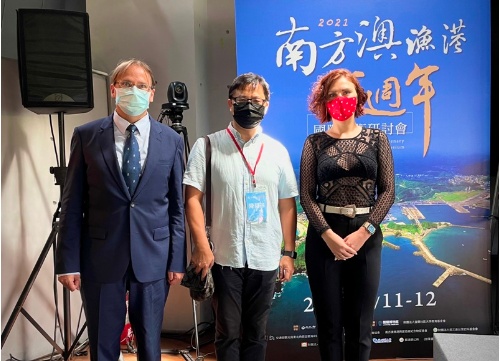 斯洛伐克經濟文化辦事處博塔文與妻子應邀成為開幕式嘉賓。