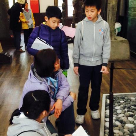 圖3：參觀臺大人類學博物館