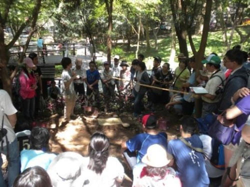 圖5：虎頭山公園遺址發掘公眾教育