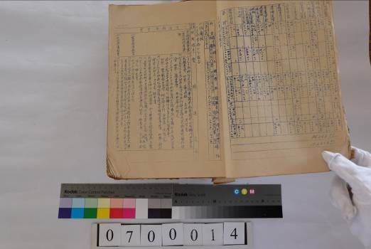1966年宜蘭市農會第六屆理事會第一次至第十次會議紀錄。 圖中頁面為推廣股工作事項報告