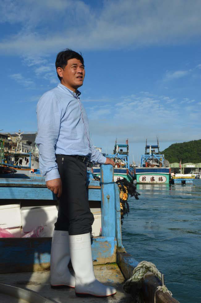 溪和三代目展示館簡大新總經理／2017年攝/溪和食品觀光工廠提供