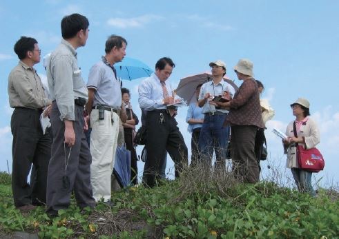 與社大寫作班學員走讀宜蘭河