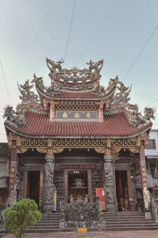頭城東嶽廟今貌 。( 張恆瑞攝)