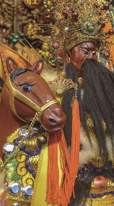 第十二武帝神尊英姿 。 ( 張恆瑞攝)