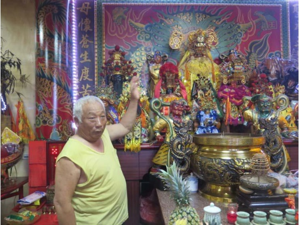 朝進宮鎮殿媽祖。