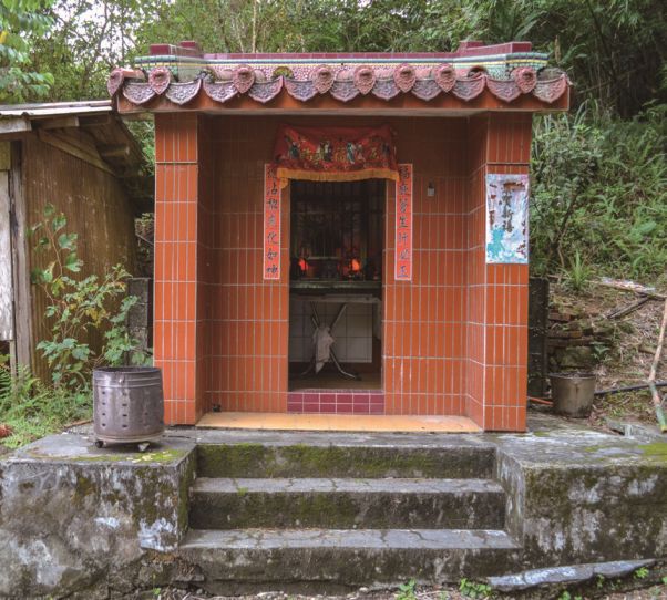 福德坑內下湖福德廟。(張恆瑞攝)