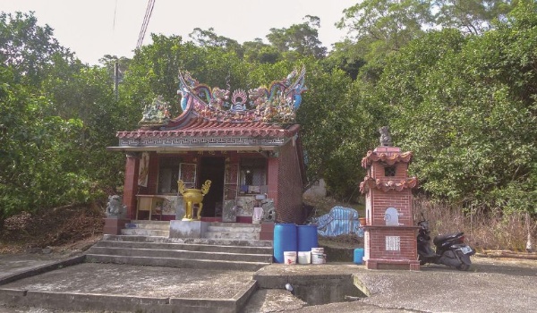 北門坑(水頭) 福德廟。(張恆瑞攝)