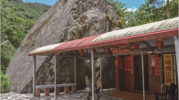 石鏡台福德廟( 第三土地公)。( 張恆瑞攝)