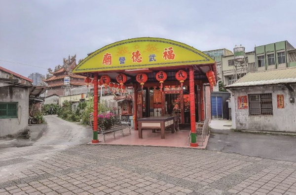武營里福德廟。(張恆瑞攝)