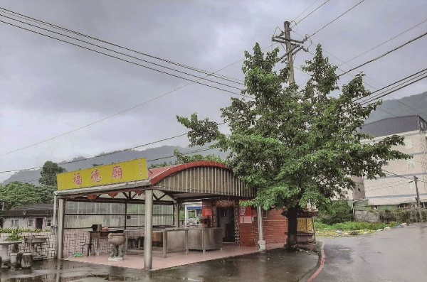 二城里西門福德廟。(張恆瑞攝)