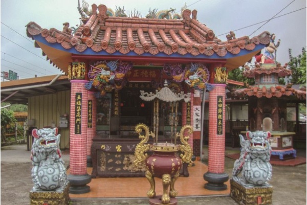 二城里南門福德宮。(張恆瑞攝)