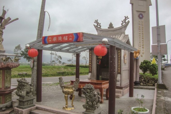 二城里北門福德廟。(張恆瑞攝)