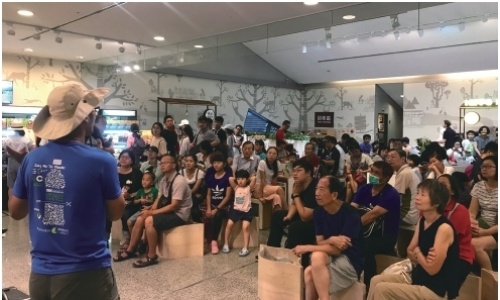 烏石港海洋市集「台灣真鯨采」職人短講。