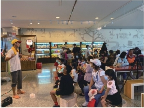 閃冬來宜蘭「尋找宜蘭味」職人短講。