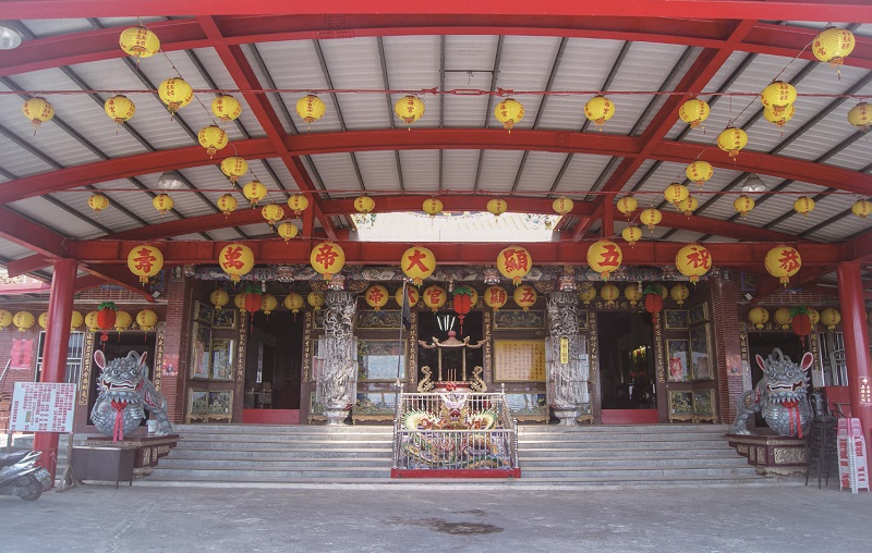 頭城鎮海宮 。(張恆瑞 攝)
