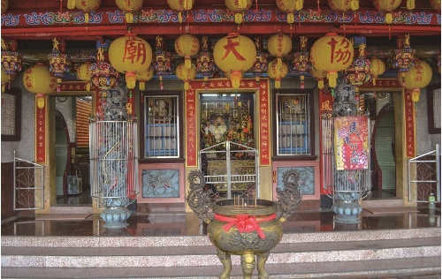 金面協天廟正面。(張恆瑞 攝)