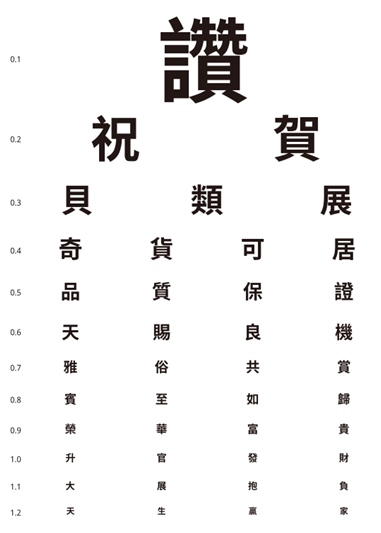 字型中具有