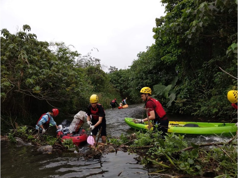 宜蘭學課程因大湖溪議題與宜蘭惜溪聯盟合作
