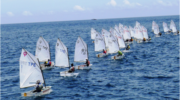 岳明國小以海洋、帆船為主題進行課程設計